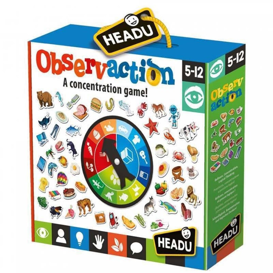 Kids Toys Headu Wooden Puzzles | Observaction