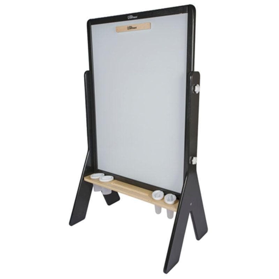 Kids Toys Little Partners Kids Easel | Contempo 2-Sided Easel Charcoal