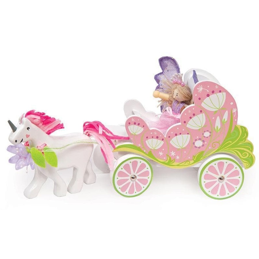 Kids Toys Le Toy Van Small World Play | Fairybelle Carriage & Unicorn