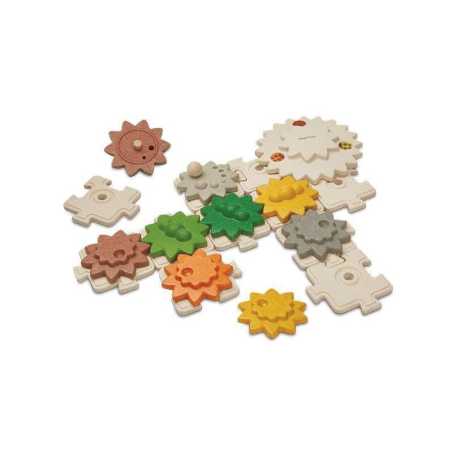 Kids Toys Plan Toys Wooden Puzzles | Gear And Puzzle