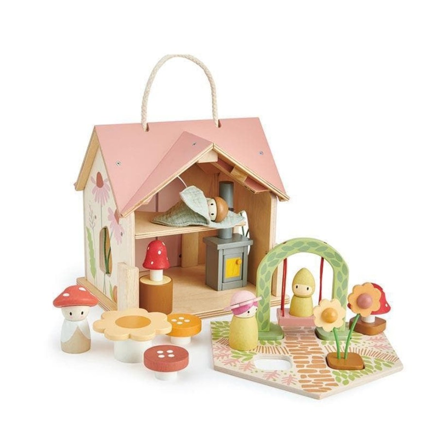 Kids Toys Tender Leaf Toys Wooden Doll Houses | Merrywood Rosewood Cottage