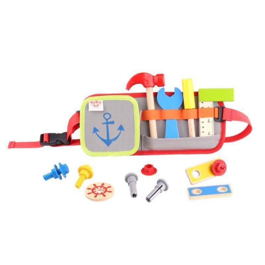 Kids Toys Tooky Toys Wooden Tool Boxes | Tool Belt