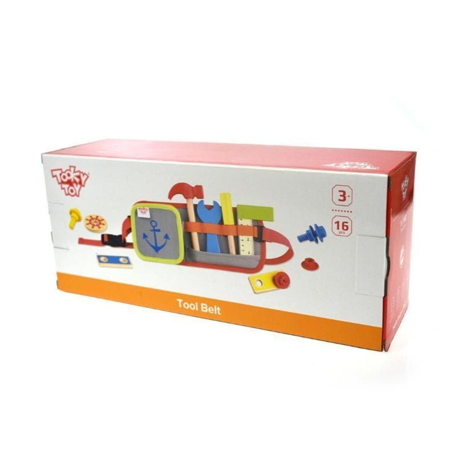 Kids Toys Tooky Toys Wooden Tool Boxes | Tool Belt