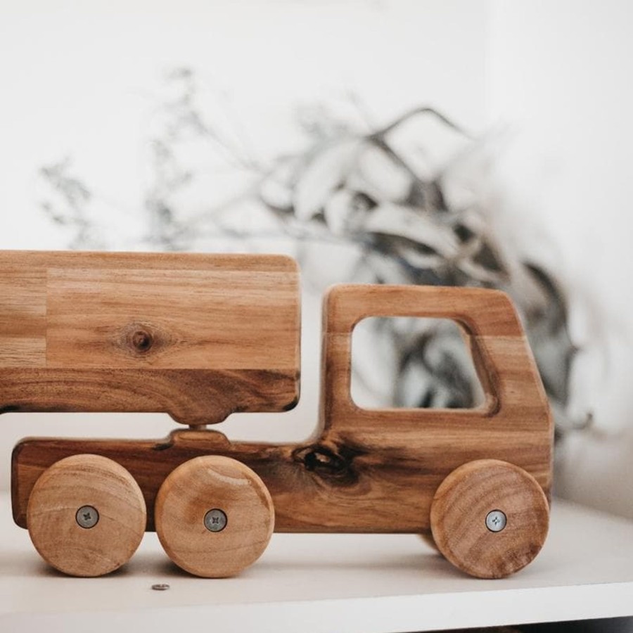 Kids Toys Qtoys Steiner/Waldorf Inspired | Solid Wooden Truck