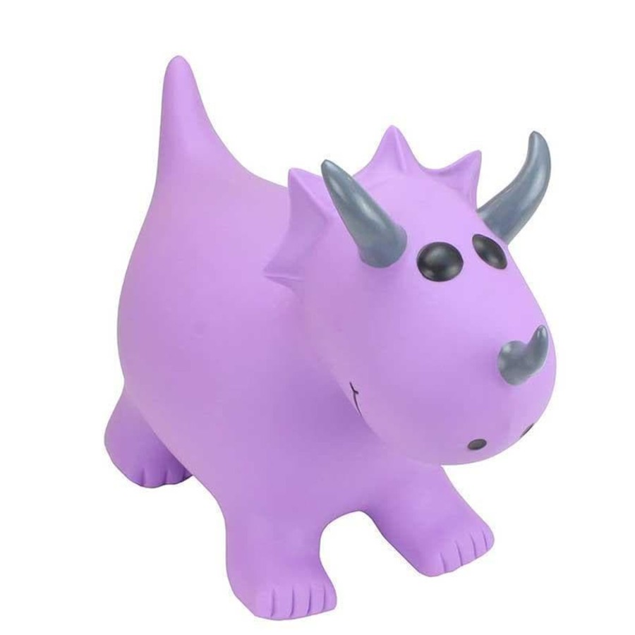 Babies & Toddlers Happy Hopperz Activity Toys | Bouncer - Purple Triceratops