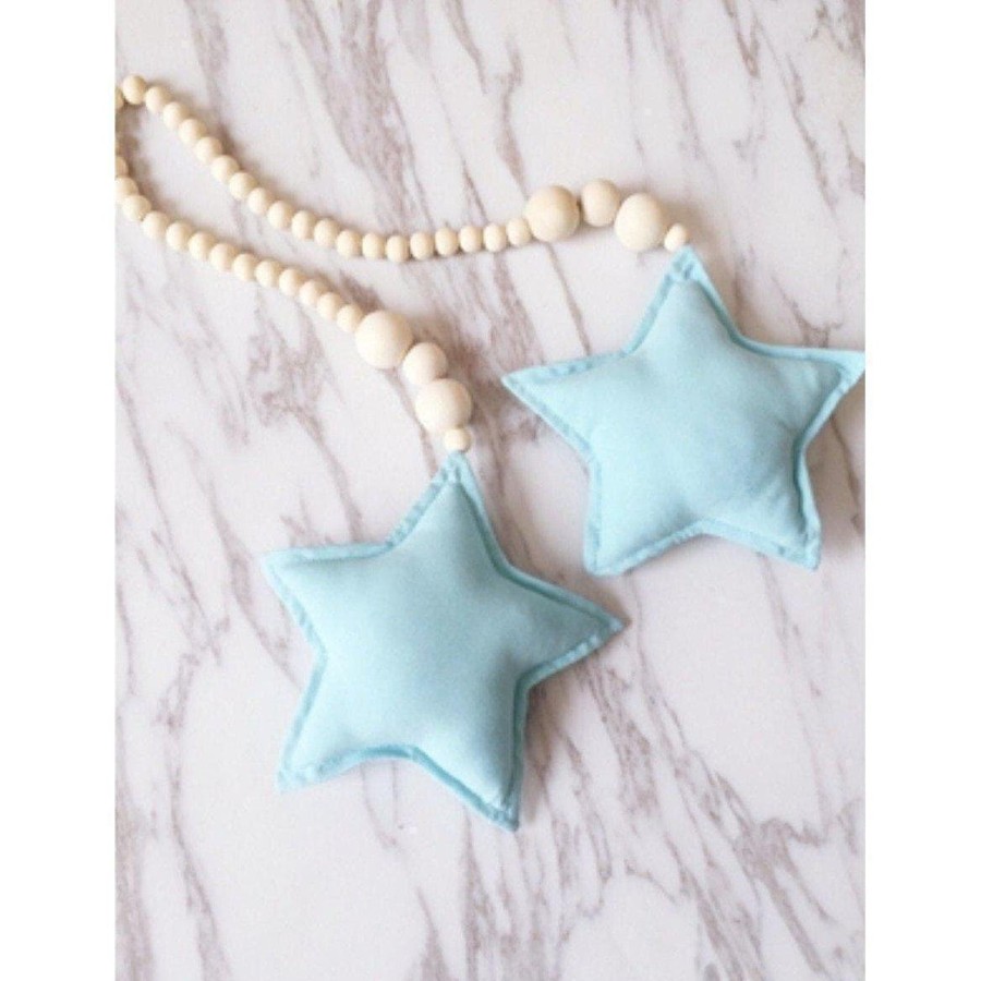 Babies & Toddlers My Happy Helpers Playroom Decor | Star - Wooden Bead Garlands