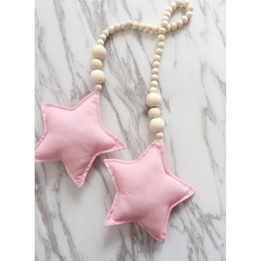 Babies & Toddlers My Happy Helpers Playroom Decor | Star - Wooden Bead Garlands