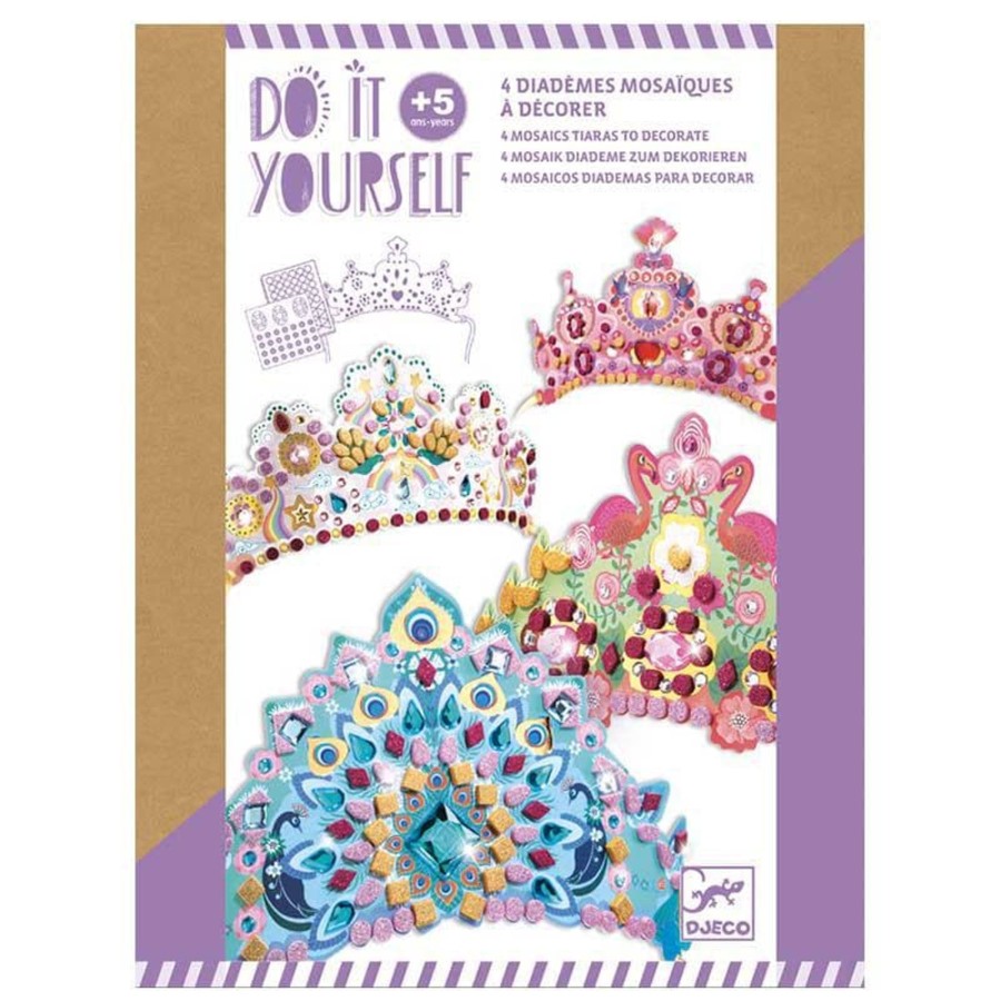 Kids Toys Djeco Craft Kits | Do It Yourself Like A Princess Tiaras