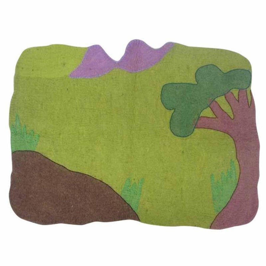 Kids Toys Papoose Steiner/Waldorf Inspired | Play Mat - Africa