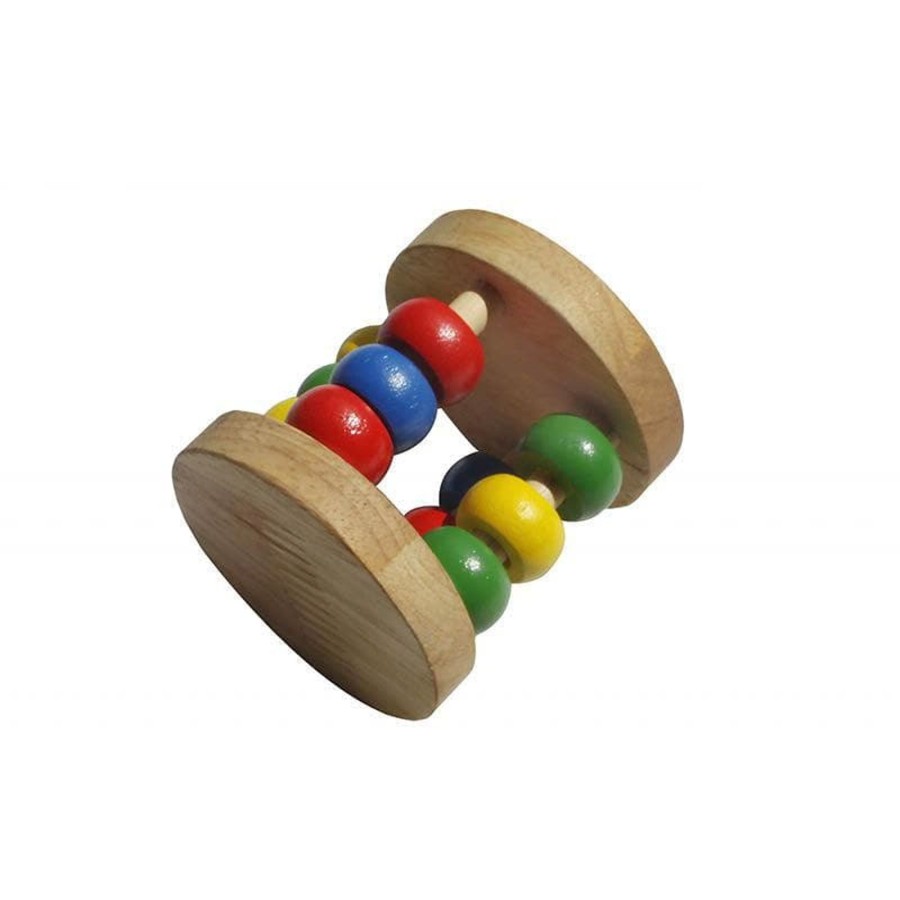 Babies & Toddlers Qtoys Rattles | Wooden Rattle