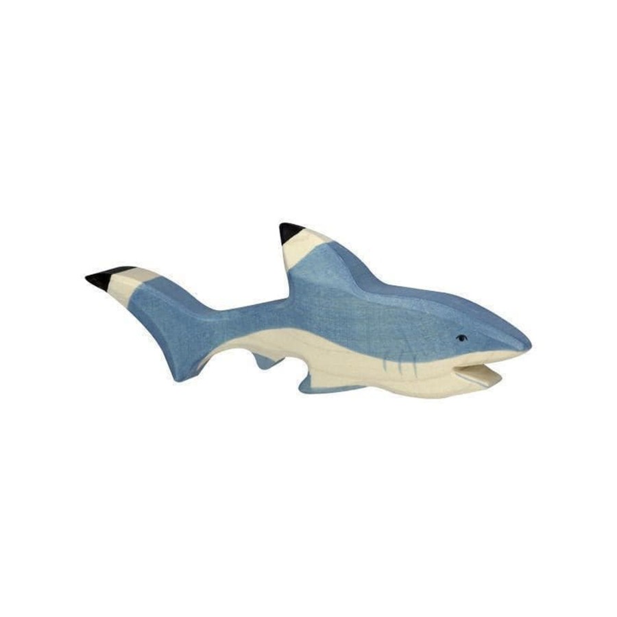 Kids Toys Holztiger Animal Figurines | Holztiger - Shark