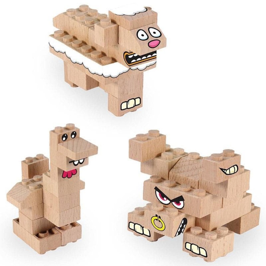 Kids Toys FabBrix Construction Blocks | Farm Animals