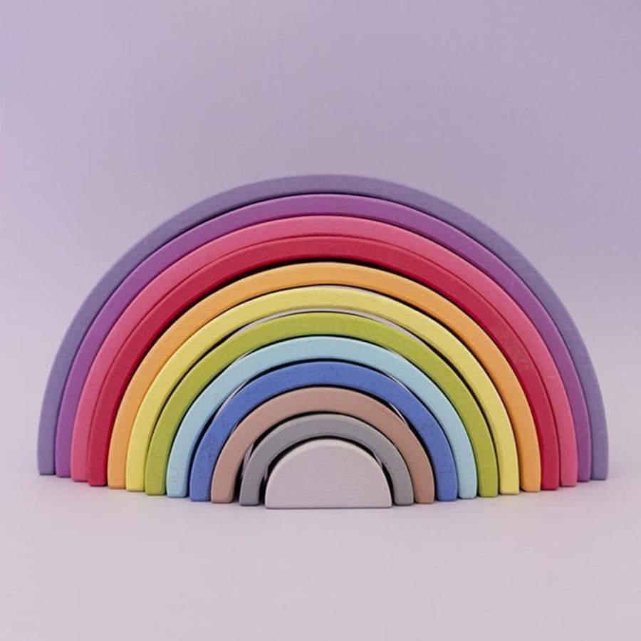 Kids Toys Euca Wooden Rainbows | Euca Rainbow