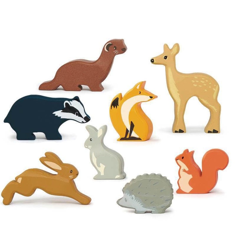 Kids Toys Tender Leaf Toys Animal Figurines | 8 Woodland Animals