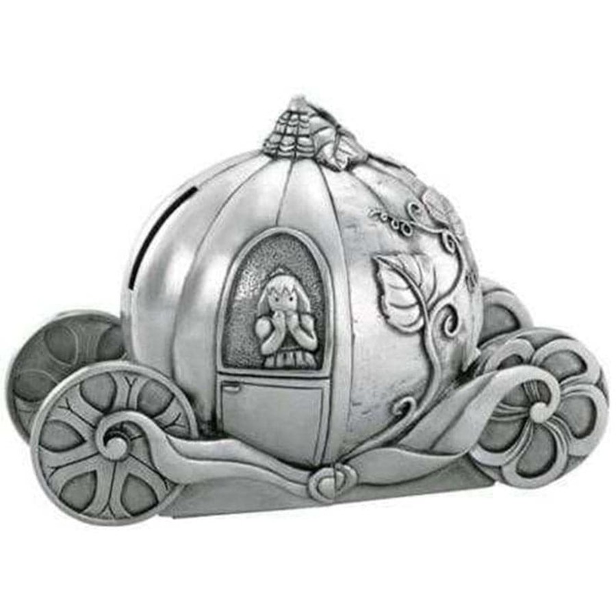 Babies & Toddlers Royal Selangor Baby Keepsakes | Cinderella Coin Box Bookends