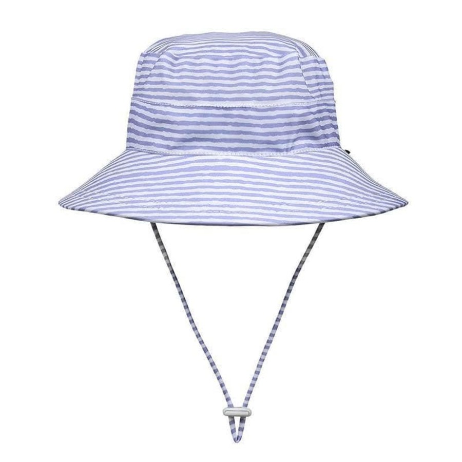 Kids Toys Bedhead Hats Outdoor Toys | Kids Beach Bucket Sun Hat - Nautical Stripe