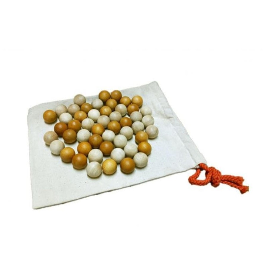 Kids Toys Qtoys Loose Parts Play | 2 Tone Wooden Balls Set Of 50