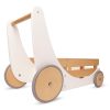 Babies & Toddlers Kinderfeets Pull Along Toys | Kinderfeets Cargo Walker - White