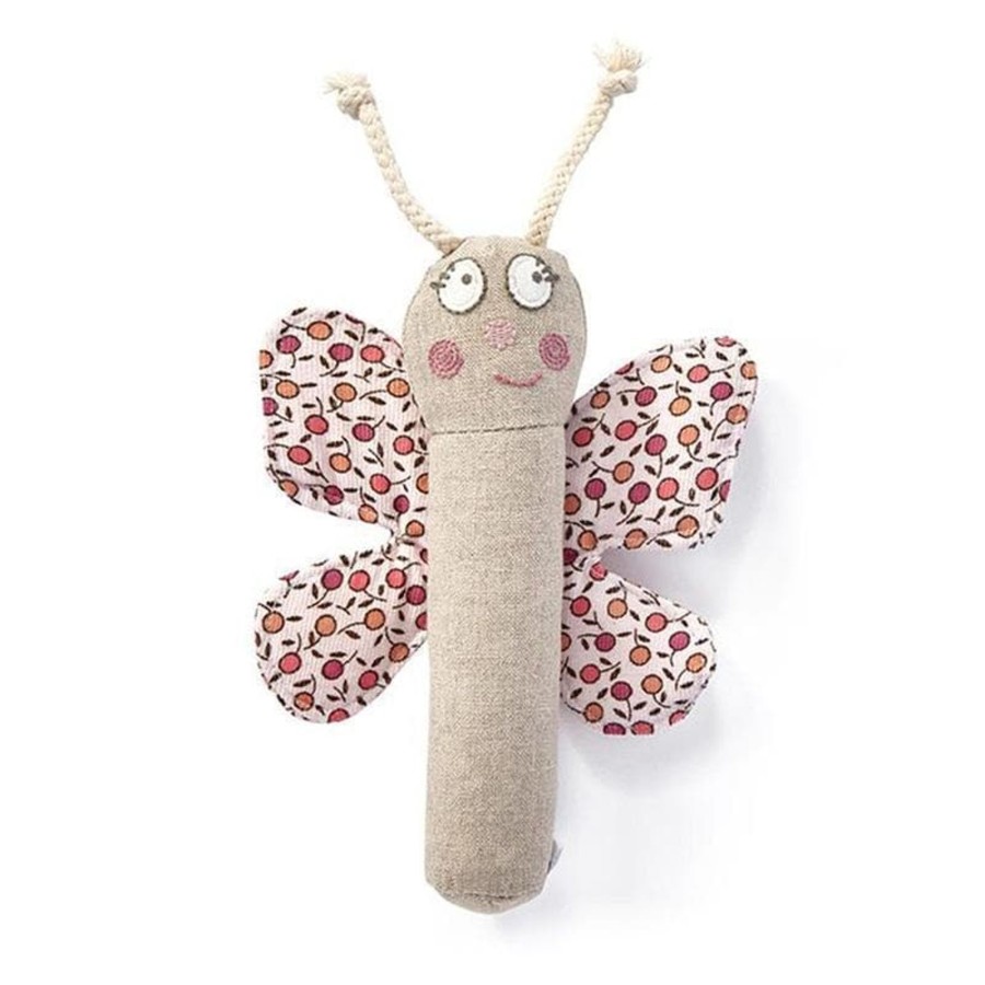 Babies & Toddlers Nana Huchy Soft Toys | Butterfly Rattle