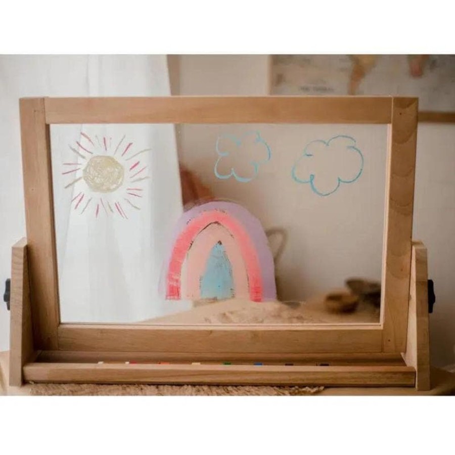 Kids Toys Qtoys Kids Easel | 4 In 1 Table Easel