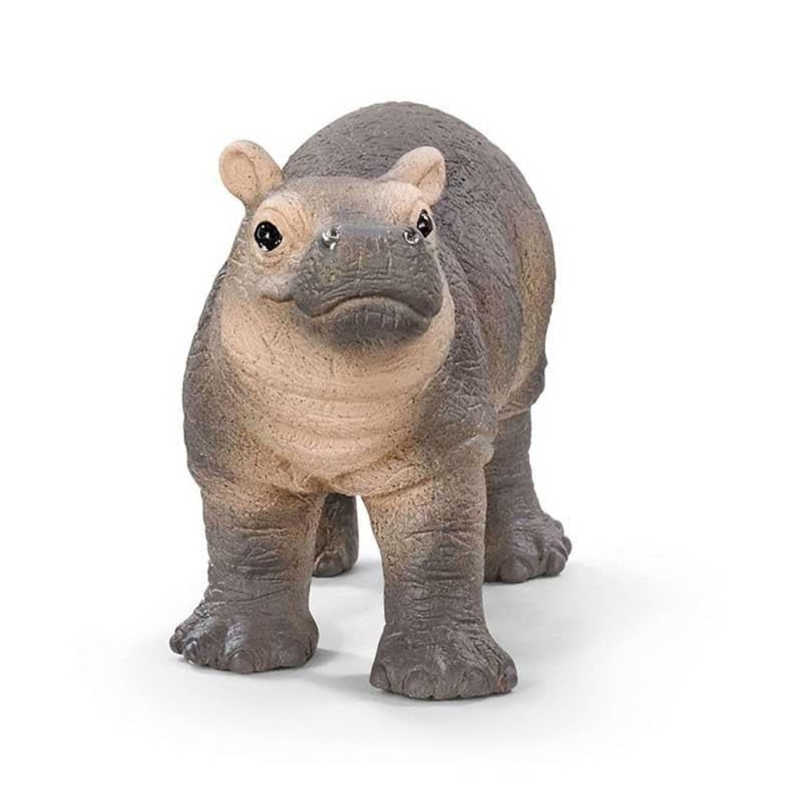 Kids Toys Schleich Animal Figurines | Baby Hippopotamus