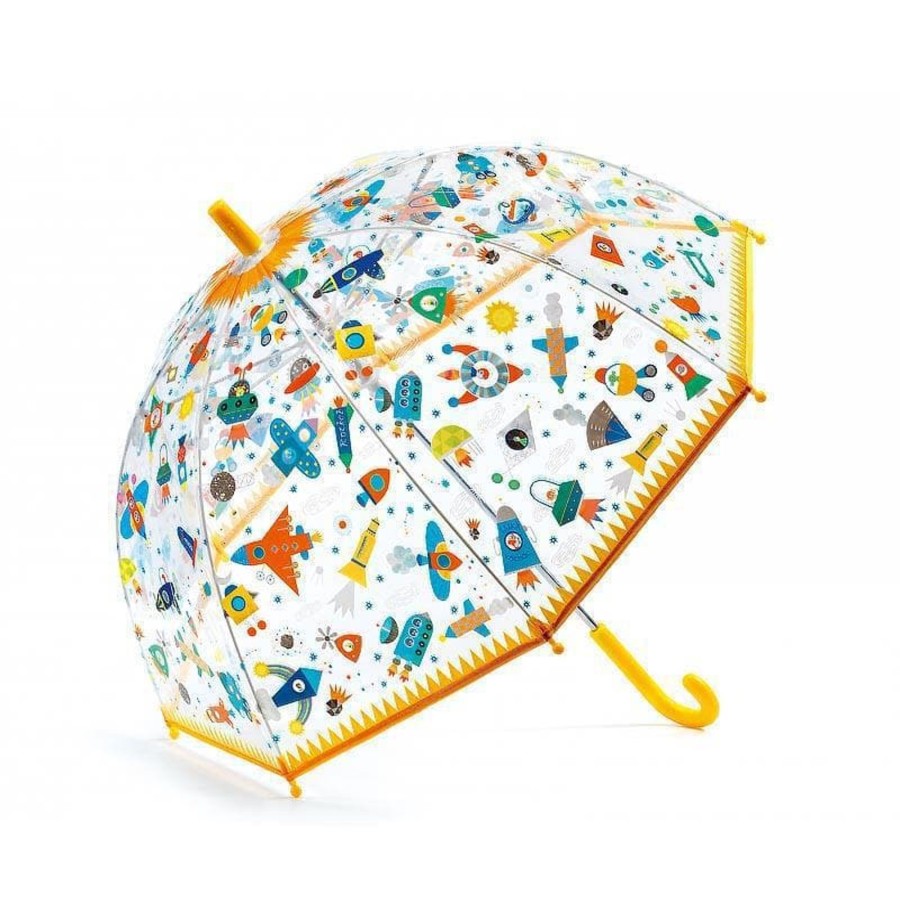 Kids Toys Djeco Outdoor Toys | Space Pvc Child Umbrella