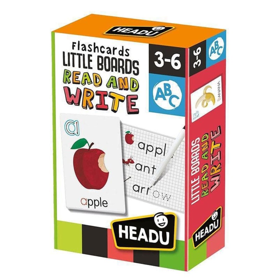 Kids Toys Headu Literacy & Language | Flashcards Little Boards Read And Write