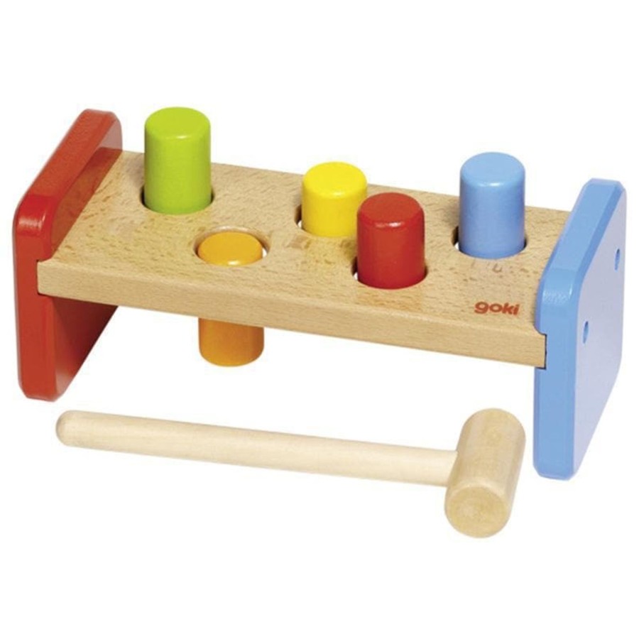 Babies & Toddlers GOKI Activity Toys | Hammer Bench - Basic