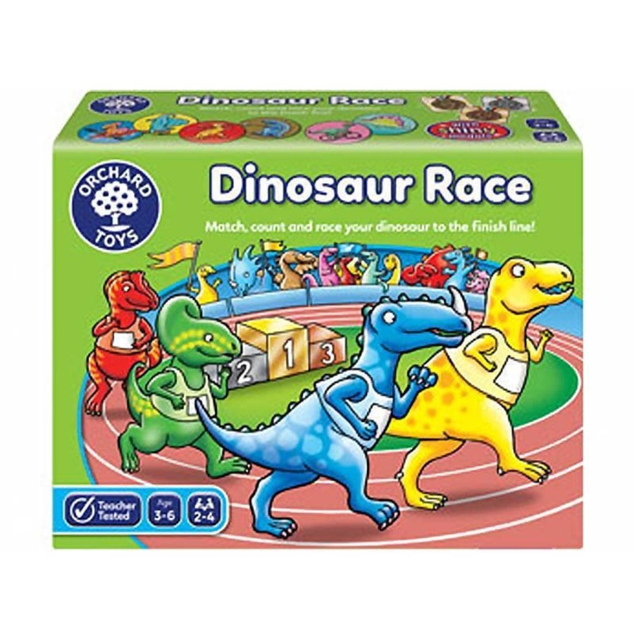 Kids Toys Orchard Toys Math & Numeracy | Dinosaur Race