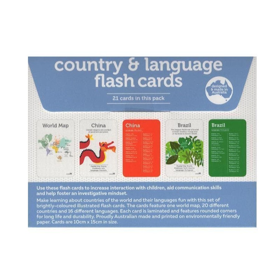 Kids Toys Two Little Ducklings Flashcards | Country And Language Flashcards Set