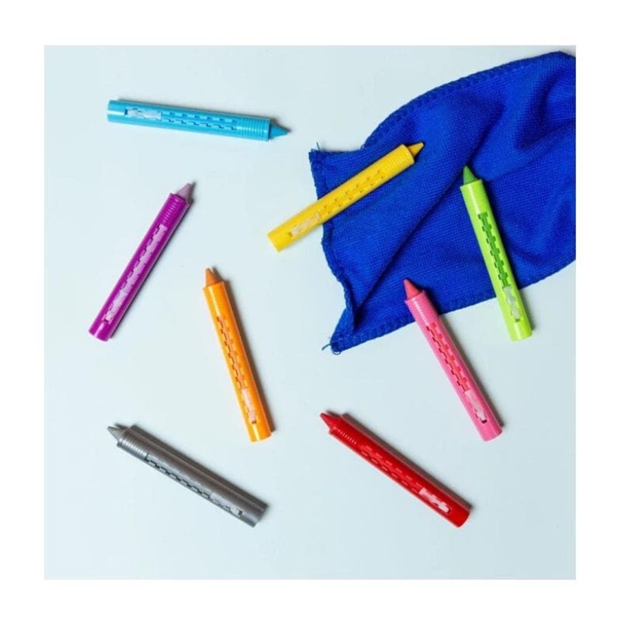 Kids Toys Tiger Tribe | Bath Crayons - Mixed Colours