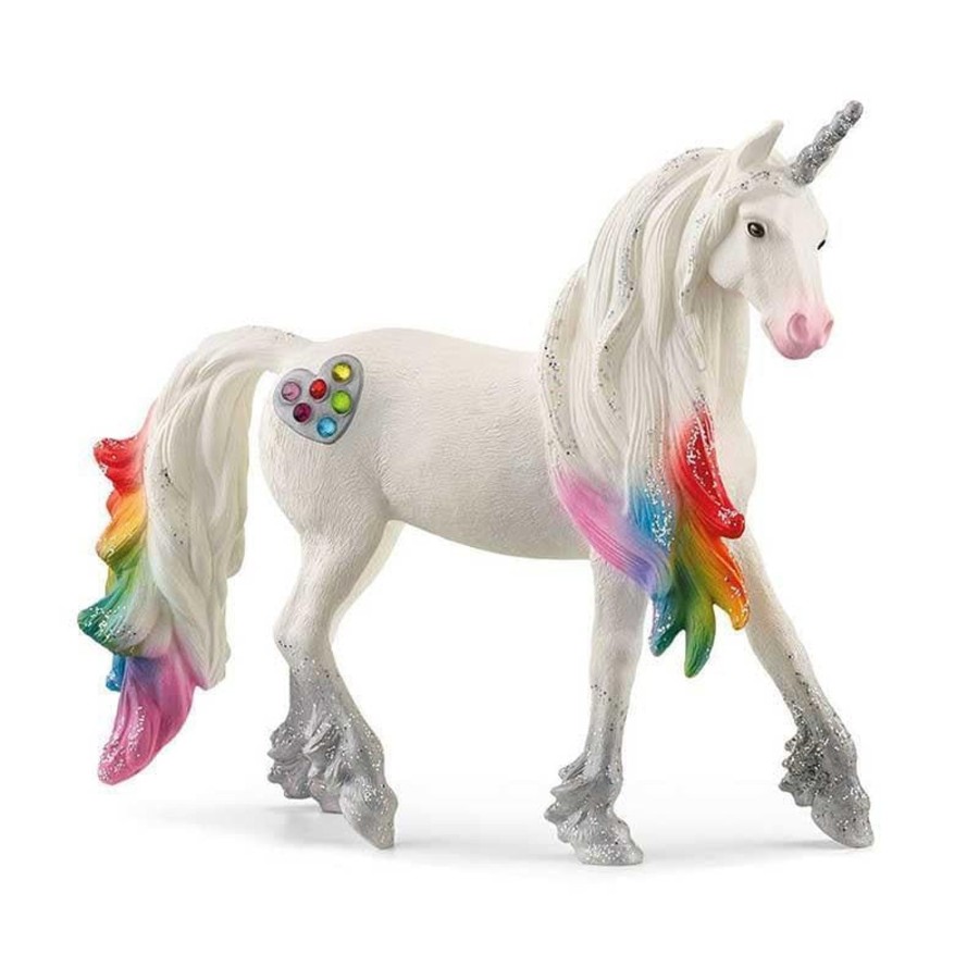 Kids Toys Schleich Animal Figurines | Rainbow Love Unicorn Stallion