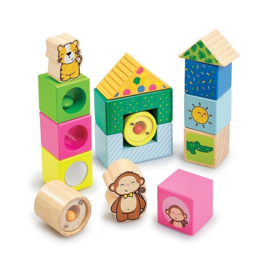 Babies & Toddlers Early Learning Centre Stacking Toys | Wooden Activity Blocks